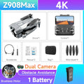 Mini Drone 4k Professional Camera RC Obstacle Avoidance Helicopter Remote Control Quadcopter Kid Gift Toys
