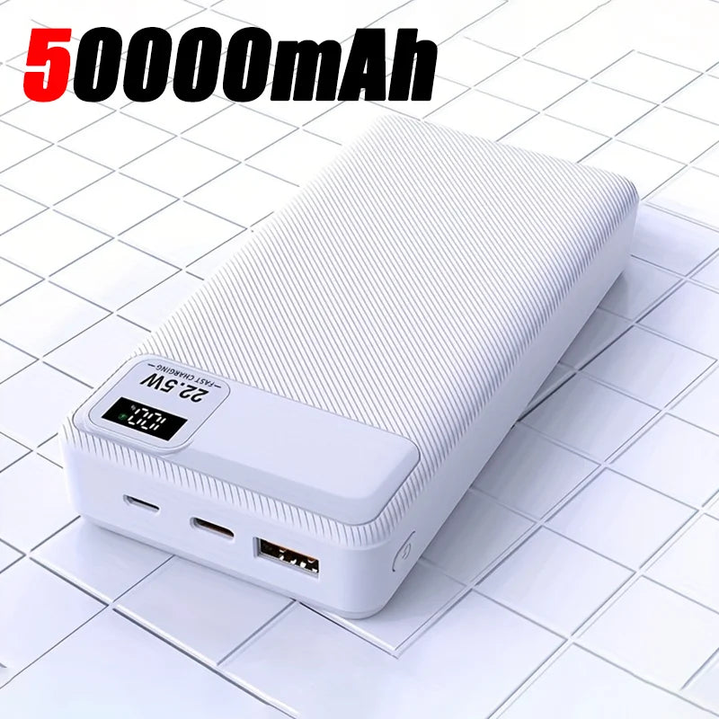 100000mAh Power Bank 22.5W Fast Charging Portable Charger External Battery High Capacity Powerbank For iPhone Huawei Oneplus