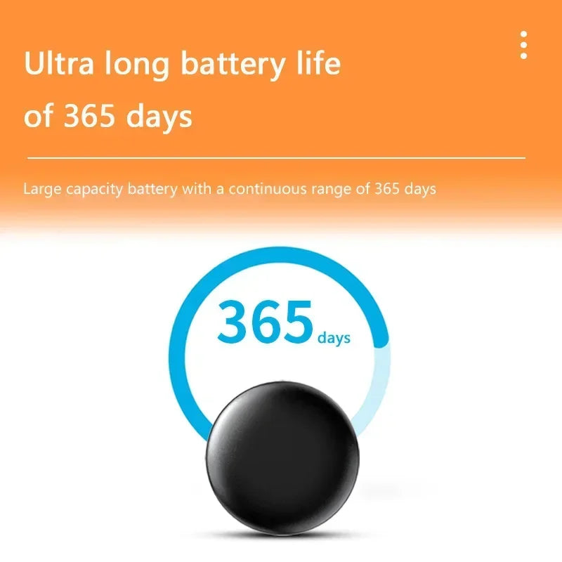 Mini GPS Tracker Bluetooth5.0 Anti-Lost Smart Device Pets Elderly Kid Car Suitcase Wallet Tracking Car Locator For IOS Android