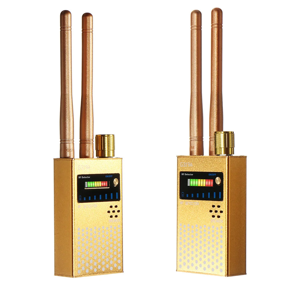 G319A Wireless RF Signal Detector Cell Phone Detects Bug GPS Tracker Hidden Camera GSM Listening Device Finder Scanner 1-8000MHz