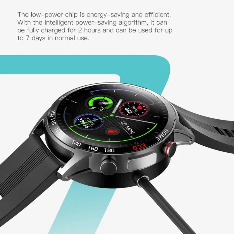 F600 Therapy Treatment Hyperglycemia Hypertension Hyperlipidemia Smartwatch Thermometer Waterproof Fitness Smart Watch