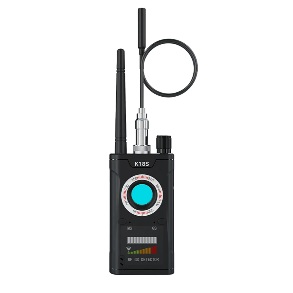 K18 Mini Devices Detector LED display Anti-spy Detector GPS Bug mini camera RF Tracker Signal Infrared Scanner Camera Finder