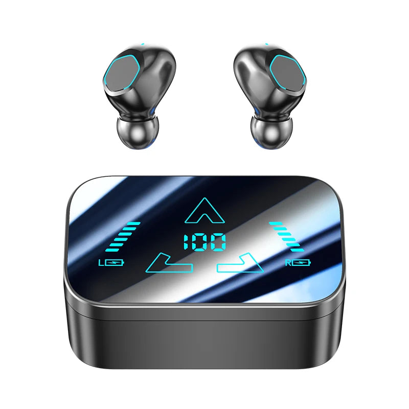 Domars TWS Wireless Bluetooth Earphones HiFi Stereo Deep Noise Reduction Waterproof Earphones Suitable for Mobile Phones