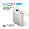 Vention CCC 45W 20000mAh Power Bank Fast Charging Portable Charger for Xiaomi iPhone Pro Max Samsung Galaxy Battery 3C Powerbank