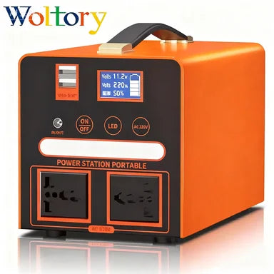 Portable Power Station 400w Fast Charging Lithium Battery 220v Outdoor Mobile Power Supply